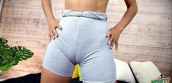  Most Incredible Round Ass Latina Stretching and Yoga Exposing PERFECT Cameltoe
